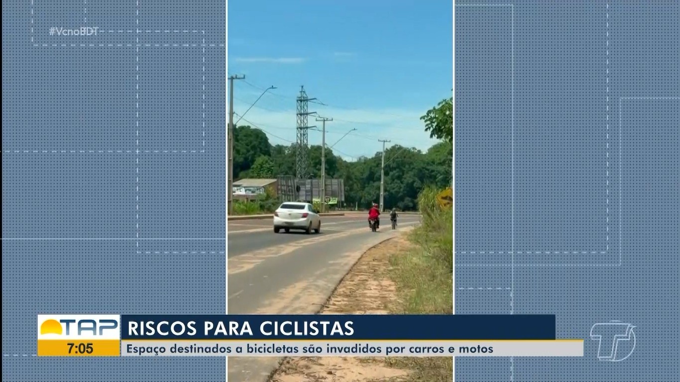 Ciclistas em Santarém Enfrentam Riscos Devido a Desrespeito em Ciclofaixas