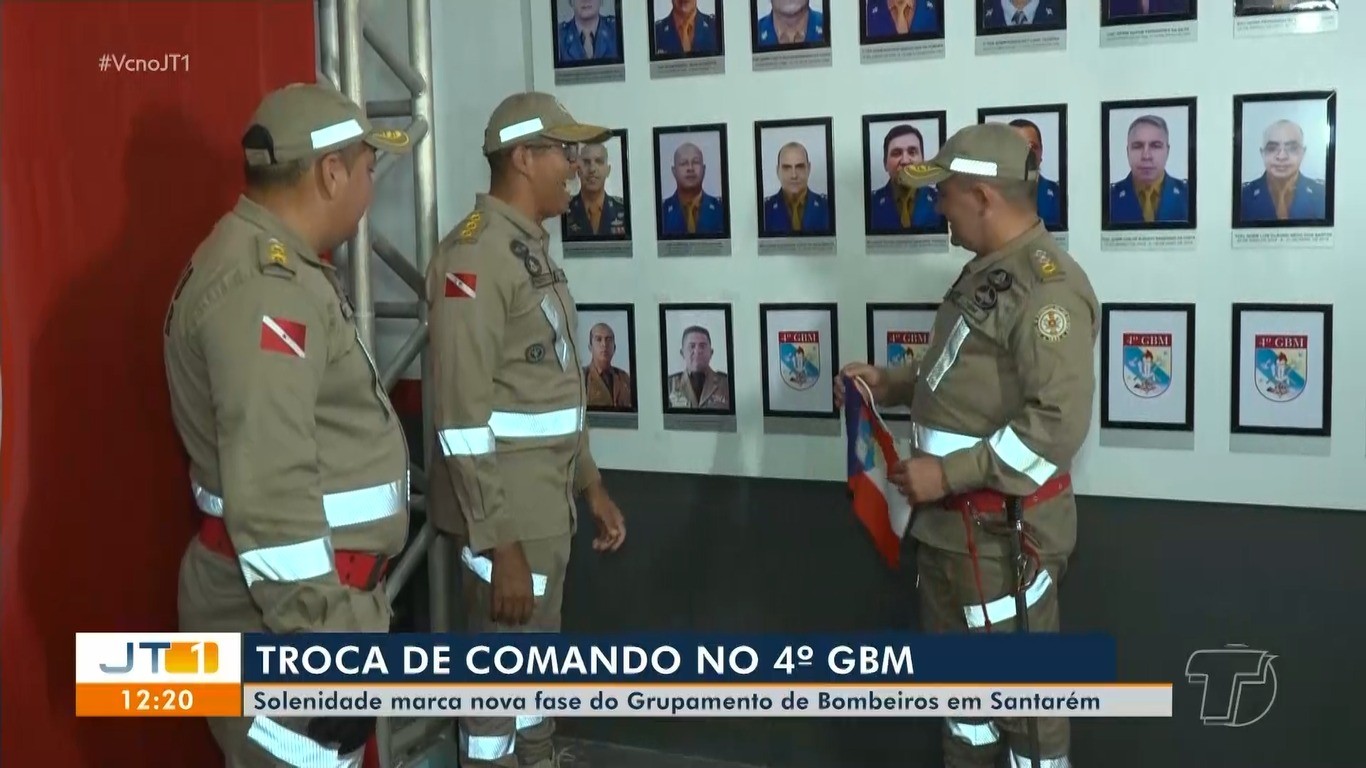 Troca de Comando no 4º Grupamento de Bombeiro Militar de Santarém: Novos Rumos e Compromissos