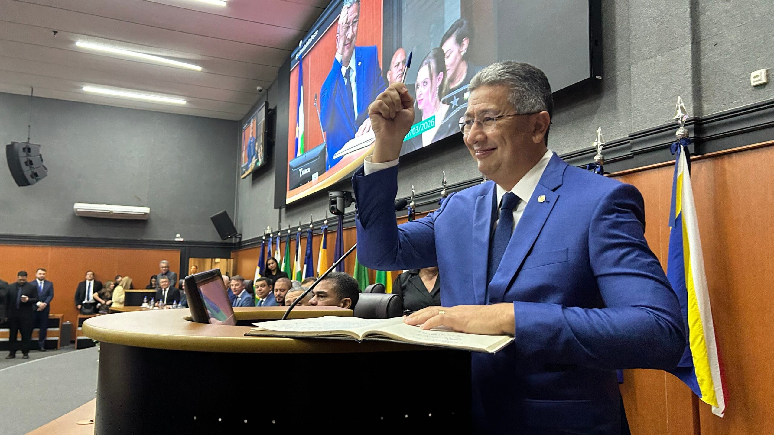 Edilson Damião Assume Governo de Roraima Após Renúncia de Antonio Denarium