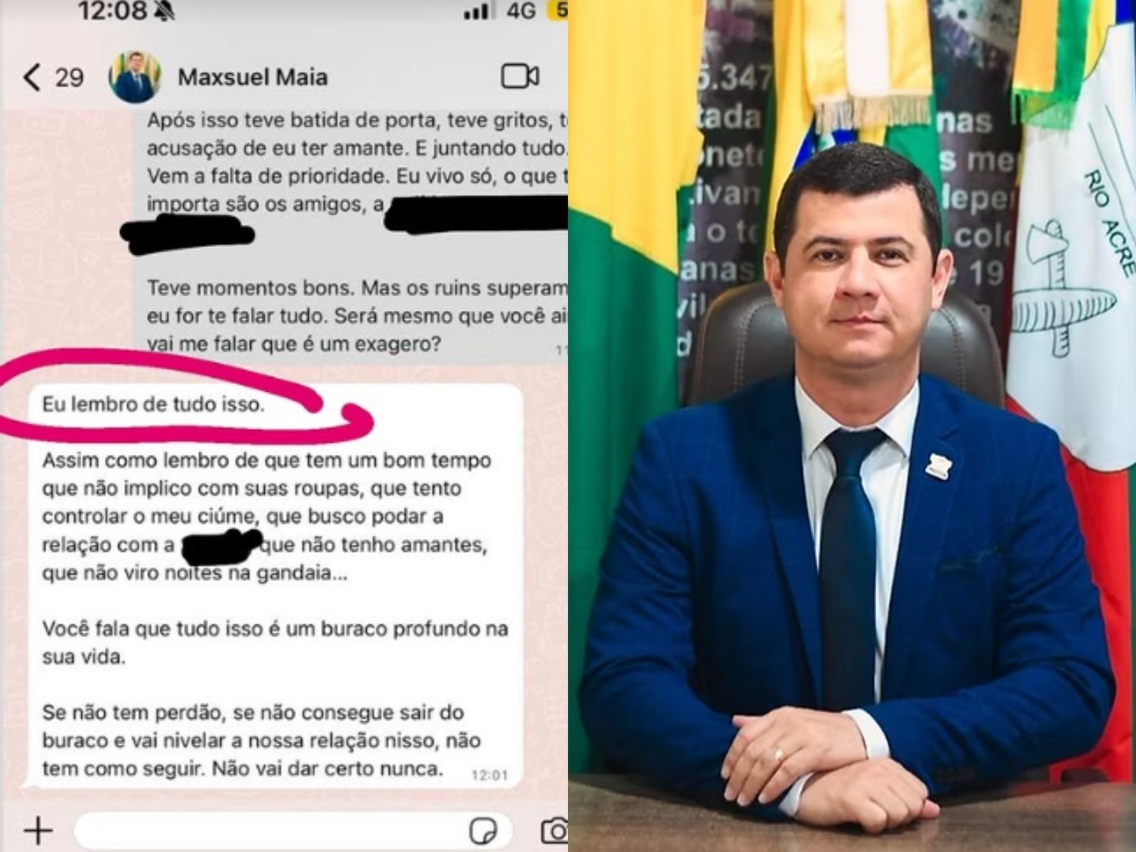 Denúncia de Violência: Ex-primeira-dama de Xapuri Relata Agressões do Prefeito