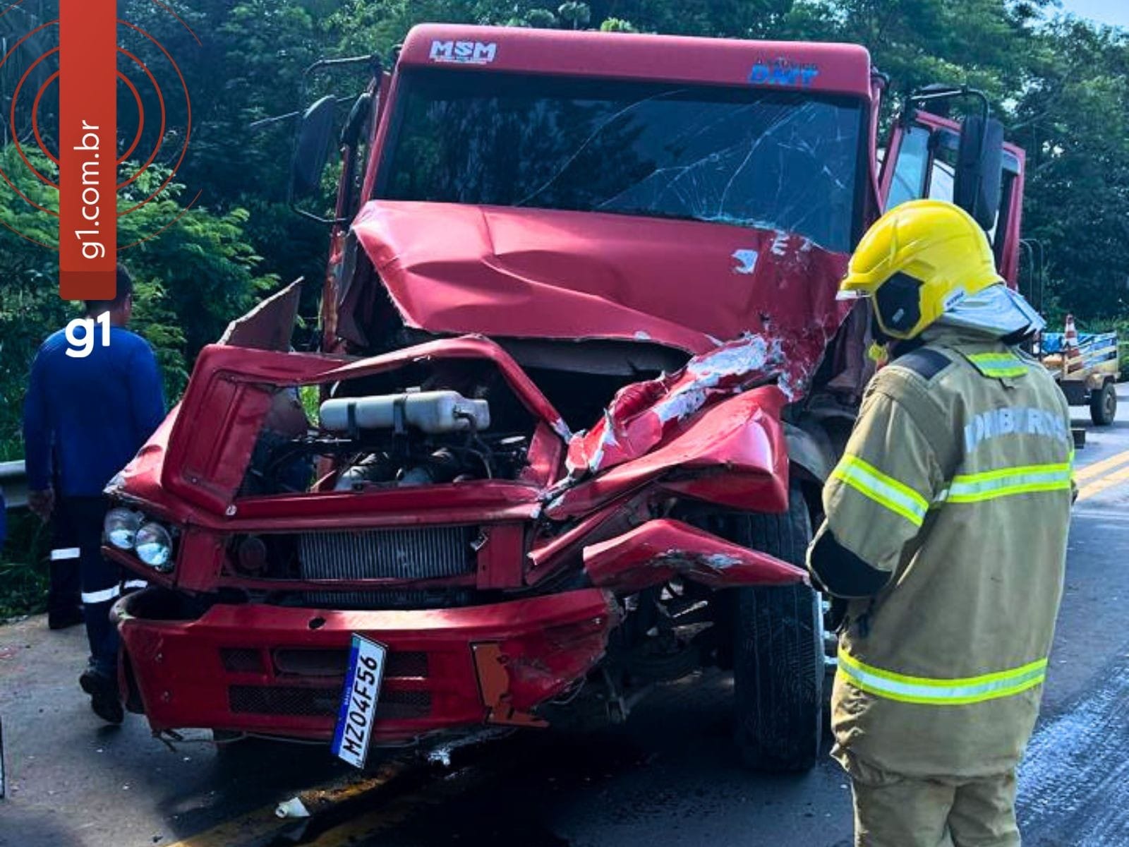Acidente na BR-364 no Acre Deixa Dois Feridos