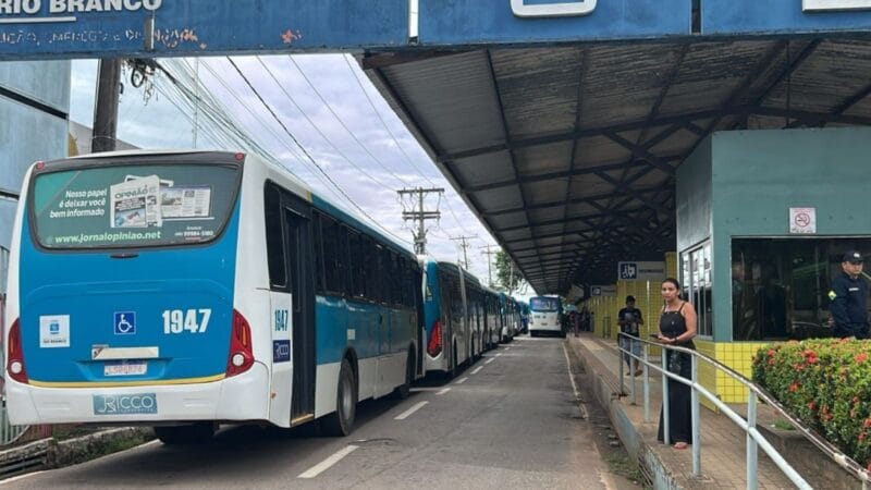 Paralisação Parcial dos Motoristas da Ricco Impacta Transporte Coletivo em Rio Branco
