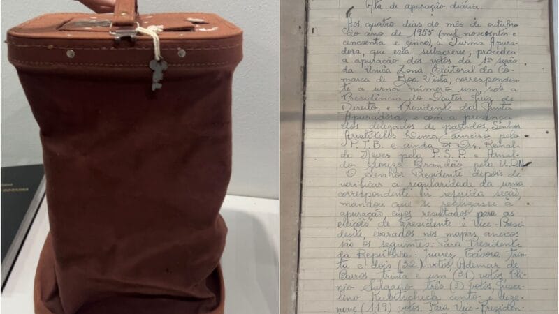 Peças históricas das eleições em Roraima no museu do TRE