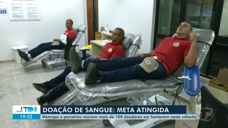 Campanha do Hemopa em Santarém Reúne Mais de 100 Doadores e Fortalece Estoque de Sangue