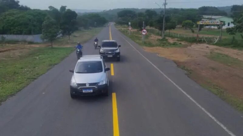 Detran Intensifica Sinalização Viária na PA-255 em Monte Alegre