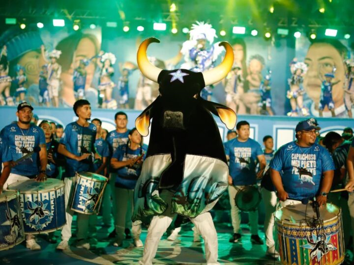 Boi Caprichoso Inicia Temporada 2026 com o 1º Rufar do Tambor em Parintins