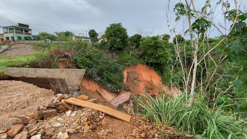 Deslizamentos em Monte Alegre: Chuva gera alerta e evacuação de moradores