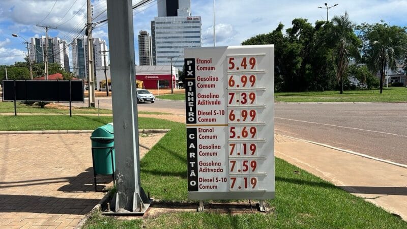 Aumento da Gasolina em Palmas Supera R$ 7 e Surpreende Motoristas