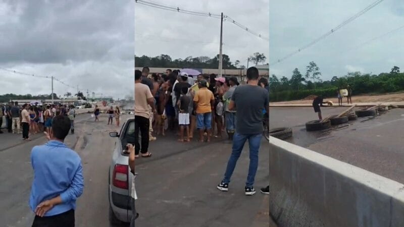 Moradores de Marituba Protestam Contra Alagamentos Resultantes de Obras na Avenida Liberdade