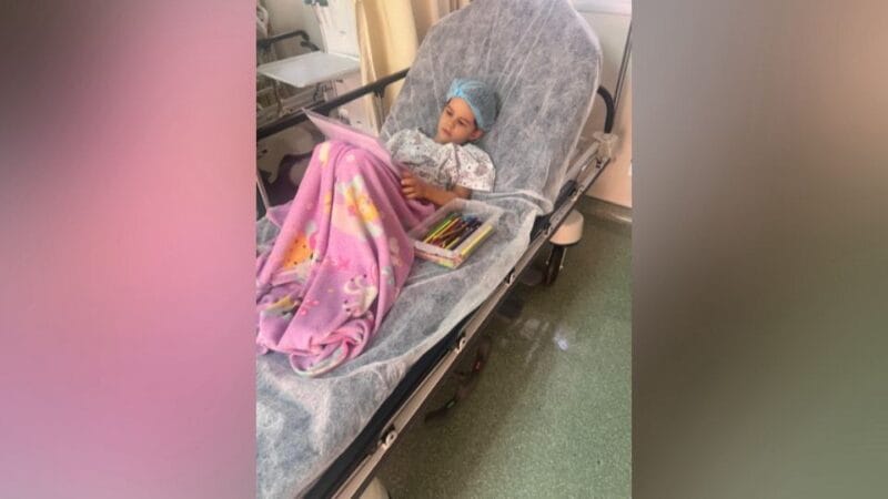 Menina de 6 Anos Luta Contra Tumor Raro e Família Busca Tratamento na Itália