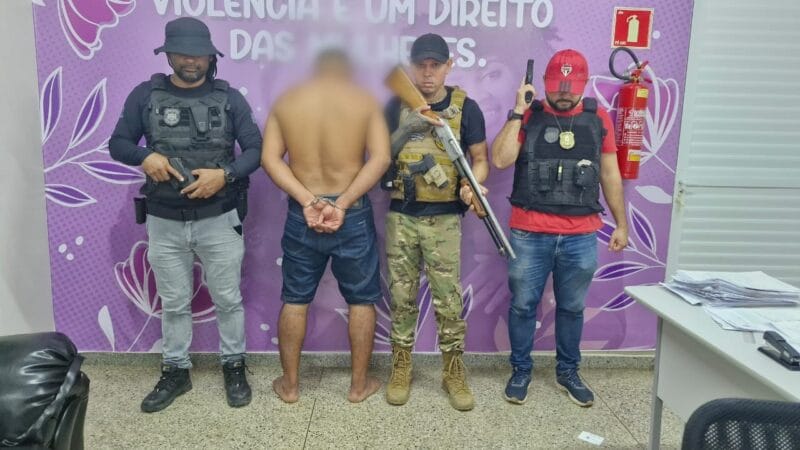 Homem é Detido por Agressões e Ameaças de Morte à Companheira no Amapá