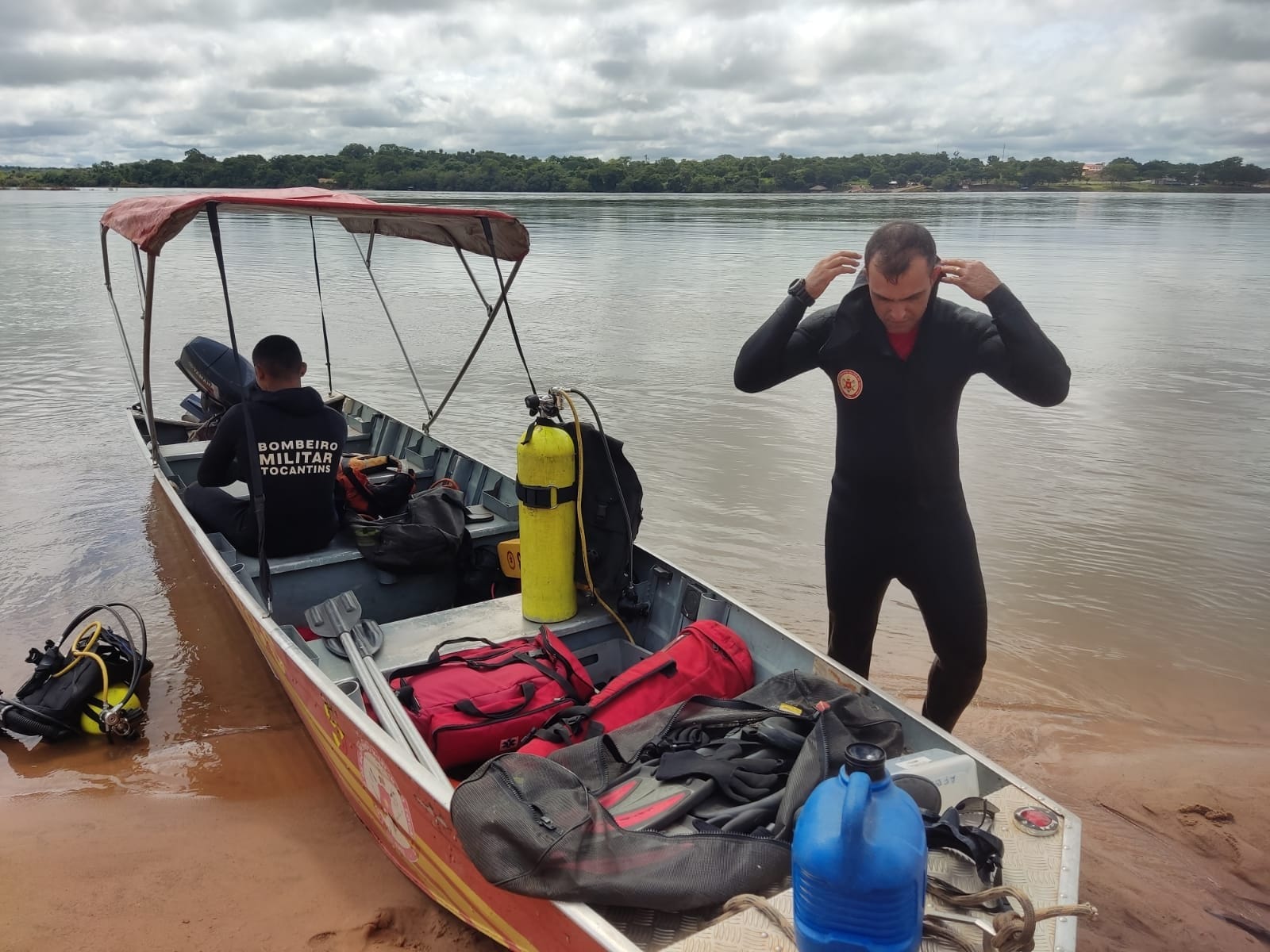 Buscas Intensificadas por Criança Desaparecida no Rio Tocantins em Tocantinópolis
