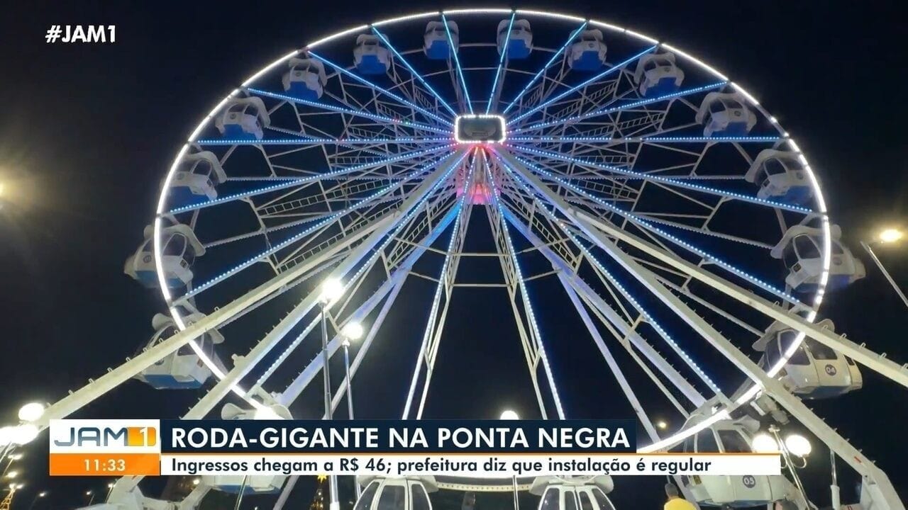 Encerramento da Roda-Gigante da Ponta Negra Marca o Fim de um Capítulo em Manaus