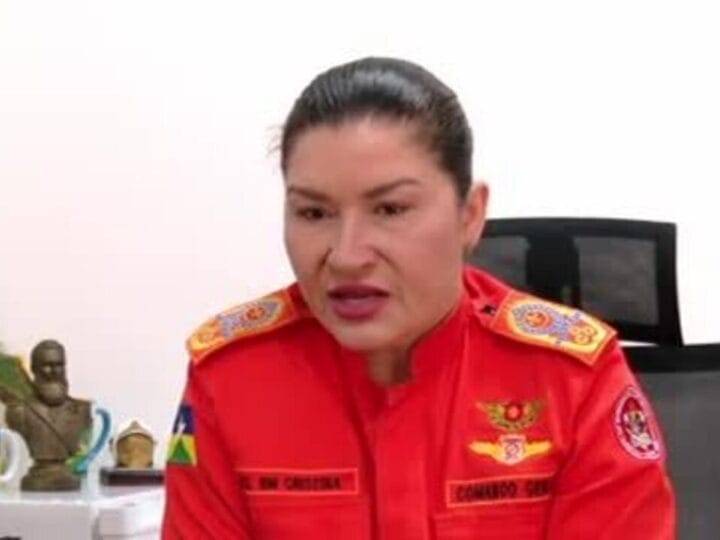 Coronel Daniele Cristina: Primeira Mulher a Comandar o Corpo de Bombeiros de Rondônia
