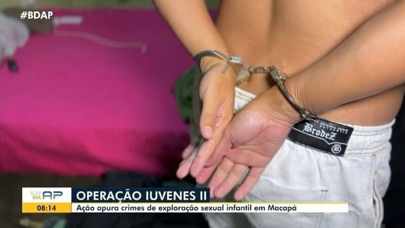 Operação Iuvenis II: Polícia Civil desmantela rede de exploração sexual infantil em Macapá e Santana