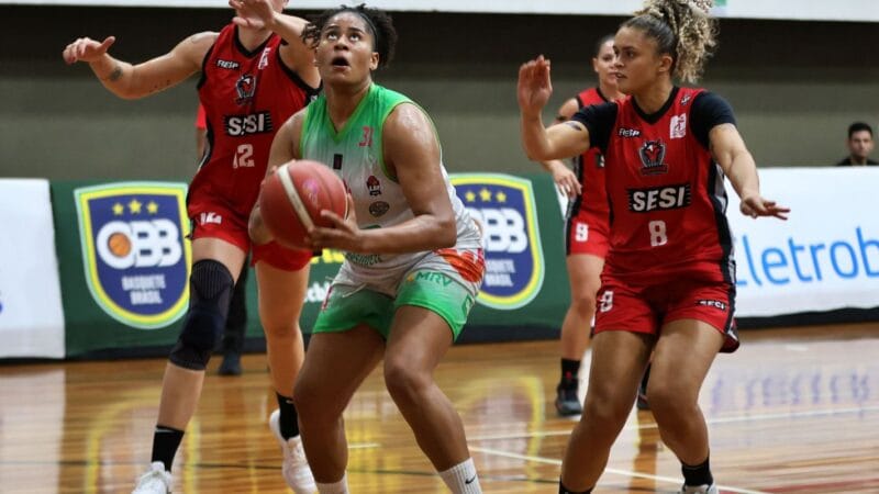 Basquete Feminino: TV Brasil Exibe Confronto entre Sesi Araraquara e Santo André