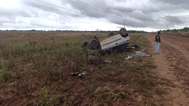 Acidente na RR-205 em Boa Vista Deixa Três Feridos
