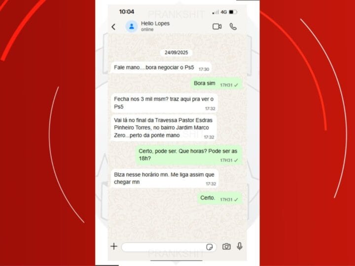 Assalto em Macapá: Homem é vítima de emboscada após anúncio de venda nas redes sociais