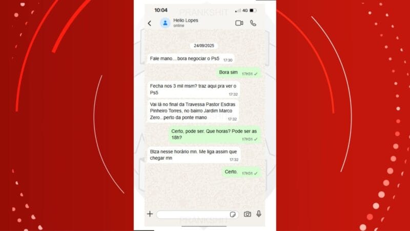 Assalto em Macapá: Homem é vítima de emboscada após anúncio de venda nas redes sociais