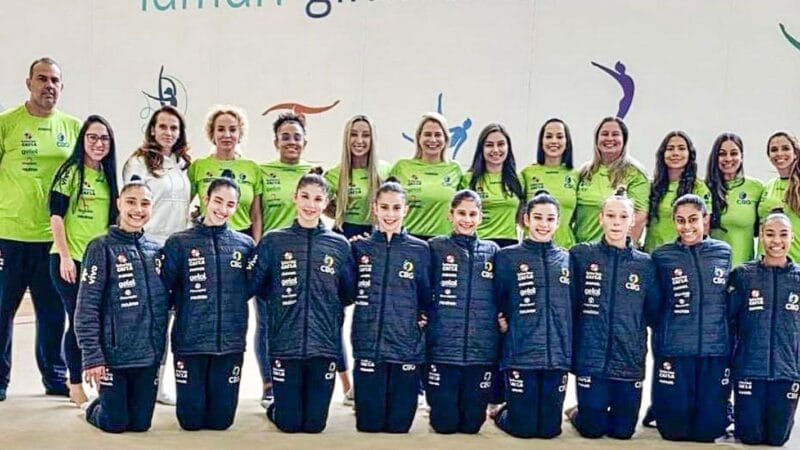 Brasil Brilha com Duas Medalhas na Copa do Mundo de Ginástica Rítmica em Tashkent