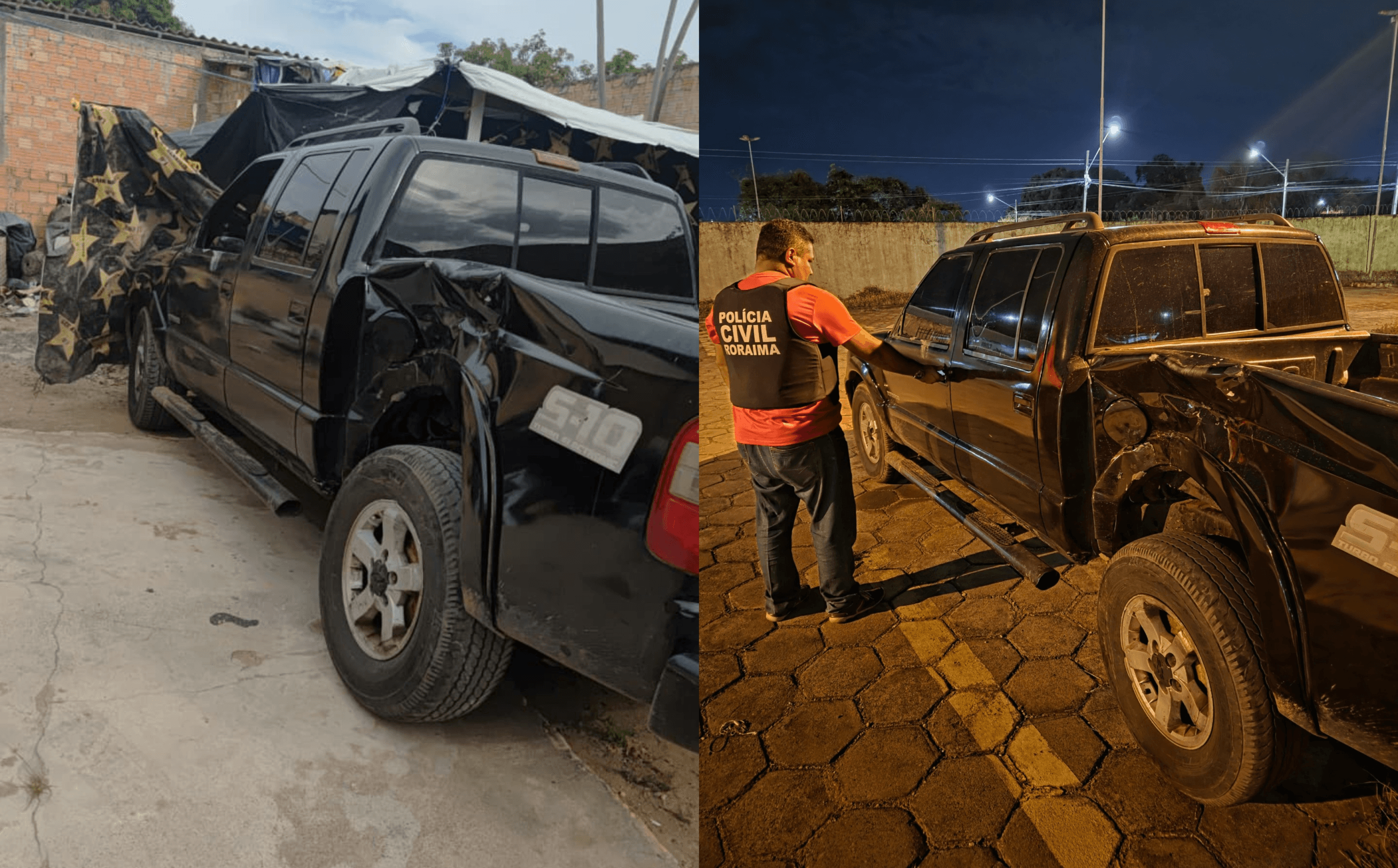 Motorista sem habilitação é preso após causar acidente em Boa Vista