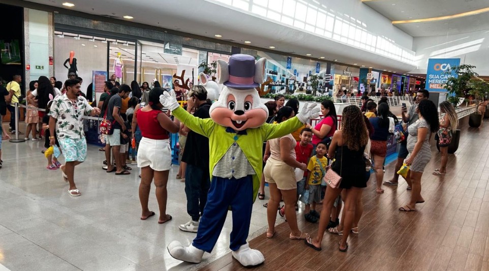 Programação Especial de Páscoa em Shoppings de Manaus: Diversão para as Crianças