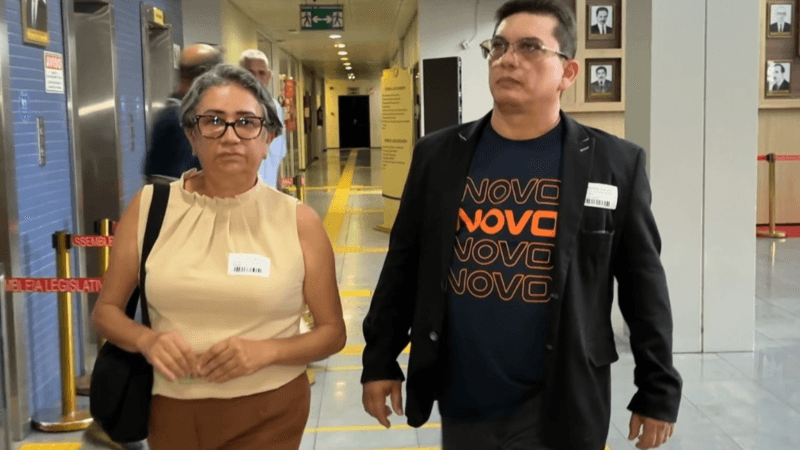 Sérgio Augusto Bezerra e Audriclea Viana: Candidatos ao Governo Interino do Amazonas