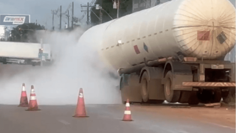 Incidente de Vazamento de Gás Assusta Moradores em Porto Velho