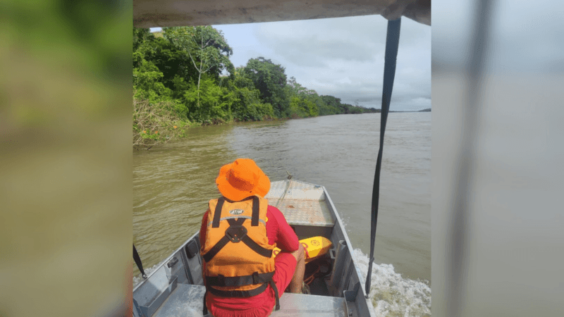 Desaparecimento de Duas Pessoas Após Naufrágio no Rio Javaés Mobiliza Autoridades no Tocantins