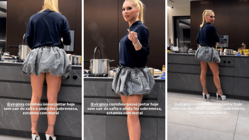Virginia Fonseca faz trocadilho divertido em vídeo na cozinha