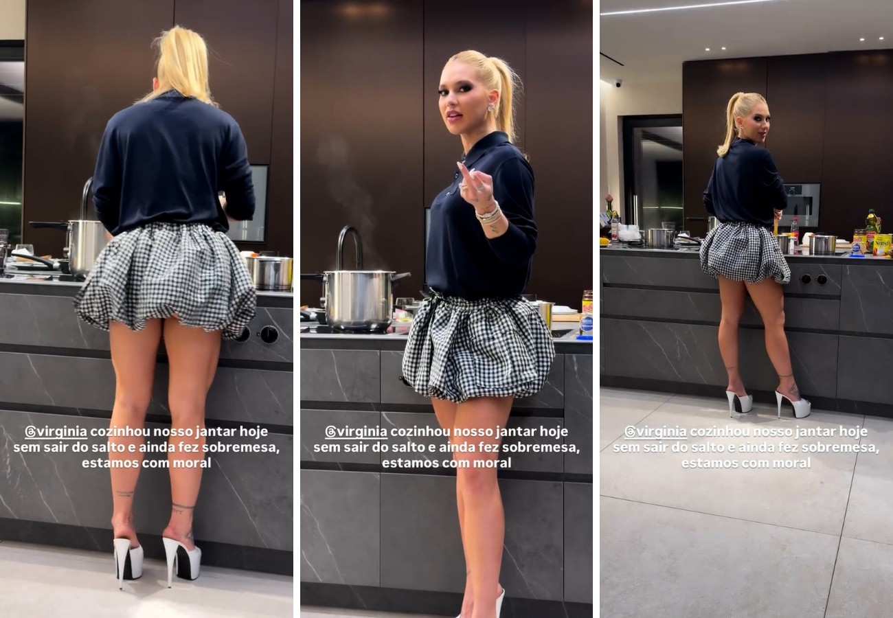 Virginia Fonseca faz trocadilho divertido em vídeo na cozinha