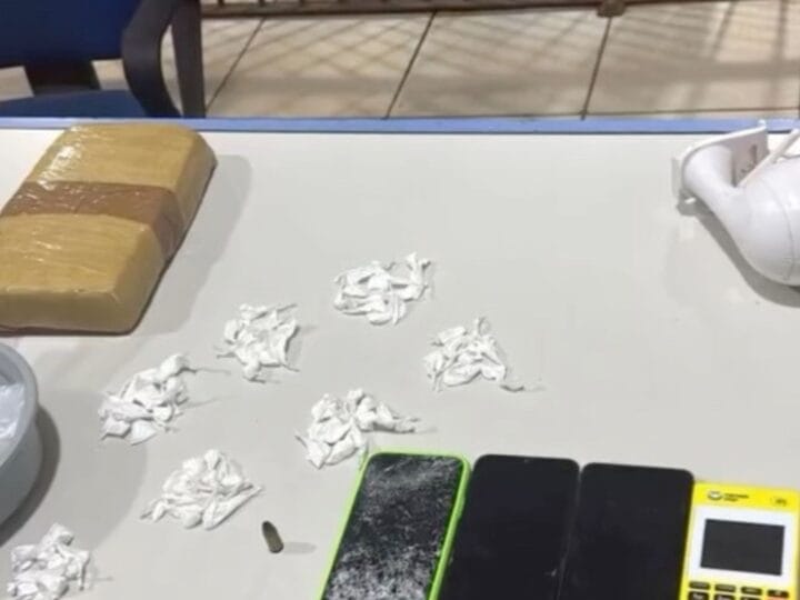 Homem é preso por tráfico de drogas após ameaçar policial em Porto Velho