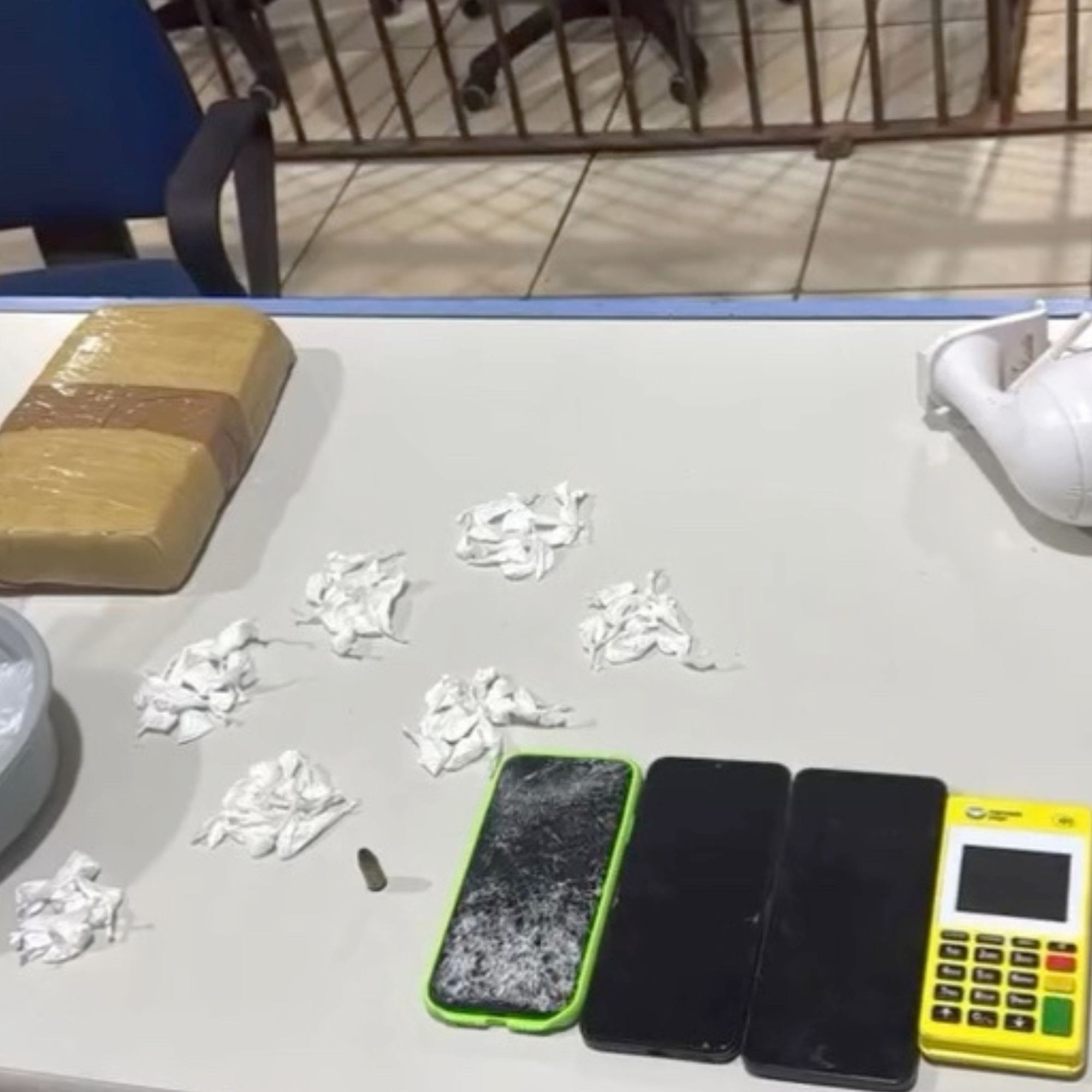 Homem é preso por tráfico de drogas após ameaçar policial em Porto Velho