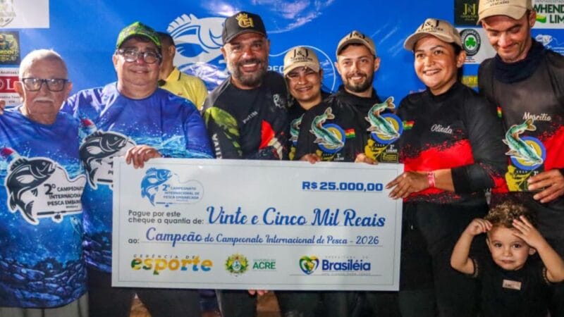 Campeonato Internacional de Pesca no Acre Atraí Competidores de Quatro Países e Oferece R$ 70 mil em Prêmios
