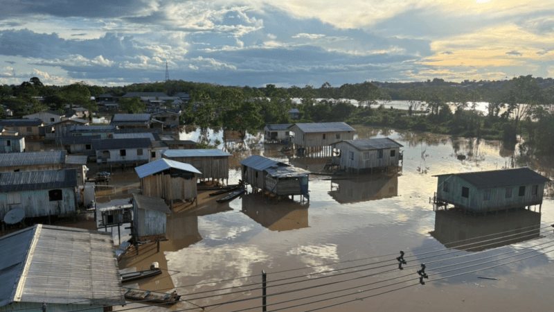 Enchente do Rio Juruá: Impacto no Acre Atinge Mais de 3 Mil Pessoas