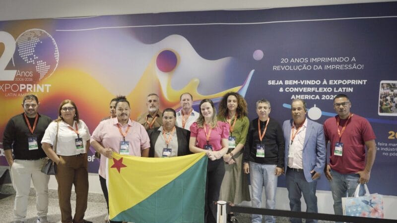 Sebrae Promove Missão Técnica para Profissionais do Setor Gráfico do Acre na ExpoPrint 2026