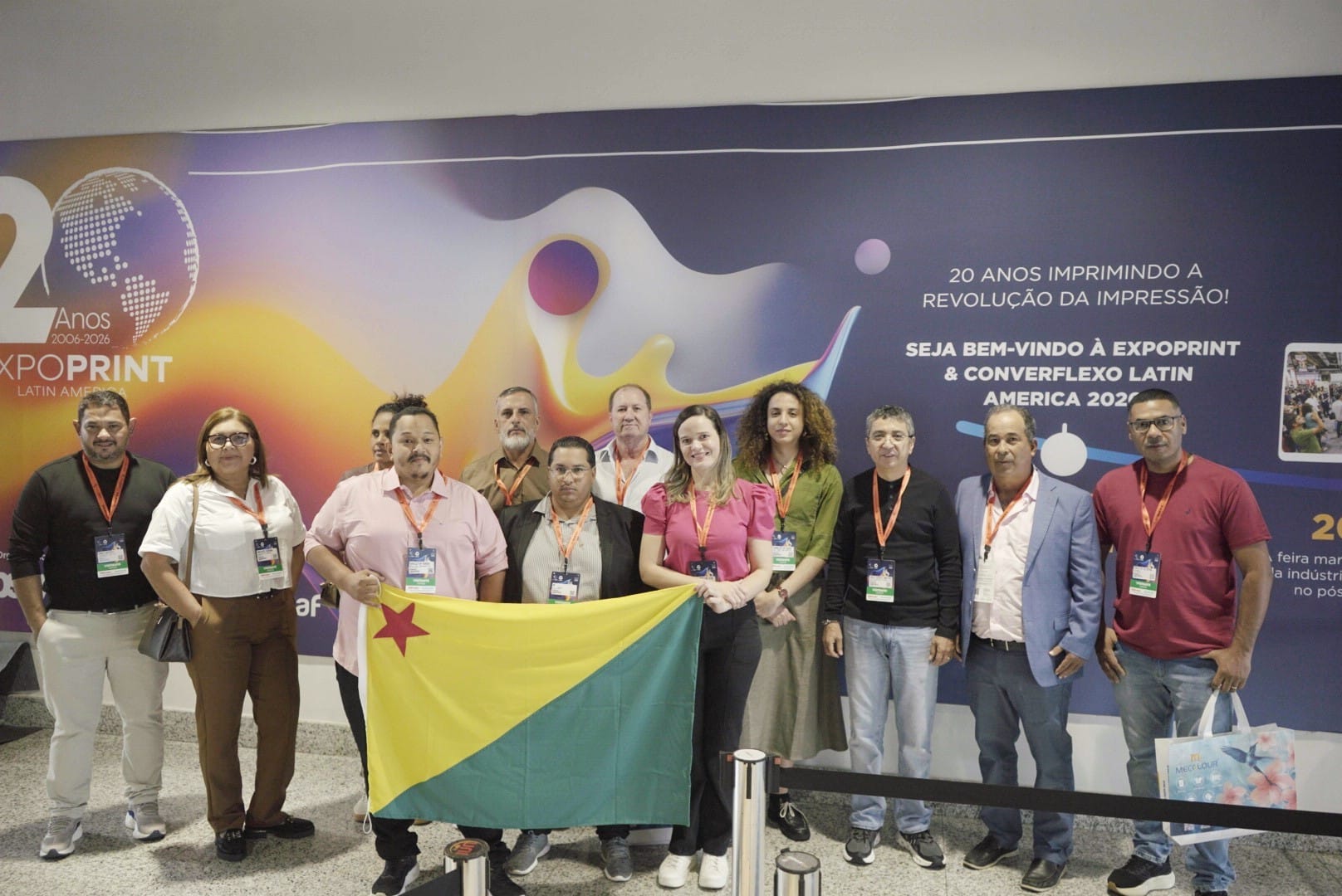 Sebrae Promove Missão Técnica para Profissionais do Setor Gráfico do Acre na ExpoPrint 2026