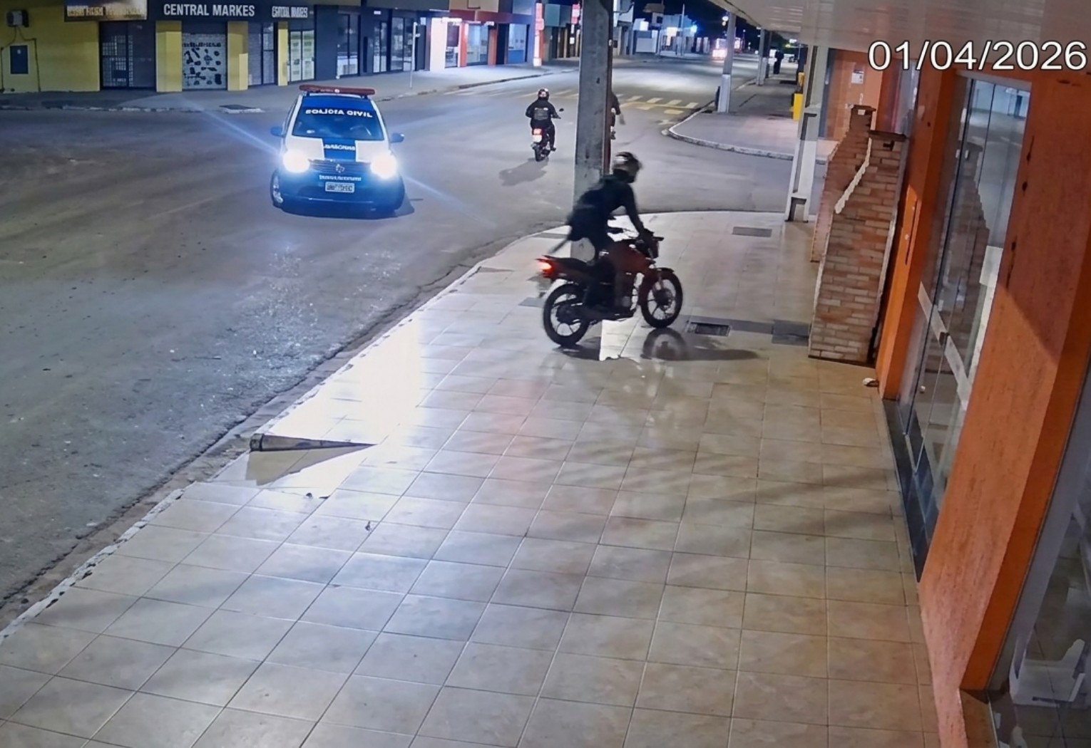Motociclista é Detido Após Acidente em Tentativa de Fuga da Polícia em Tocantins