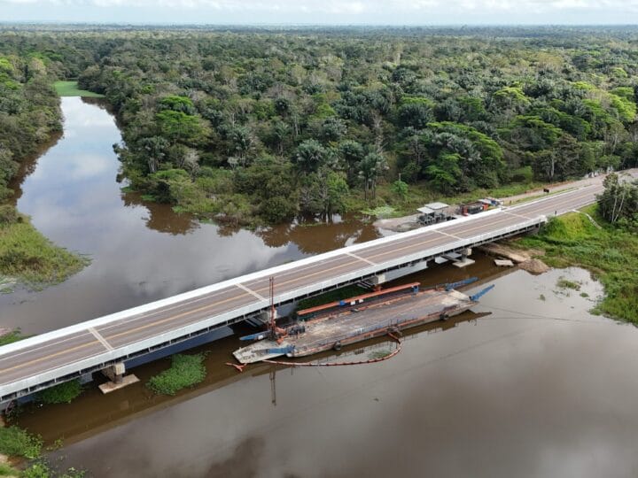 Ponte sobre o Rio Autaz Mirim na BR-319 Passa por Testes e Pode Ser Liberada em Abril