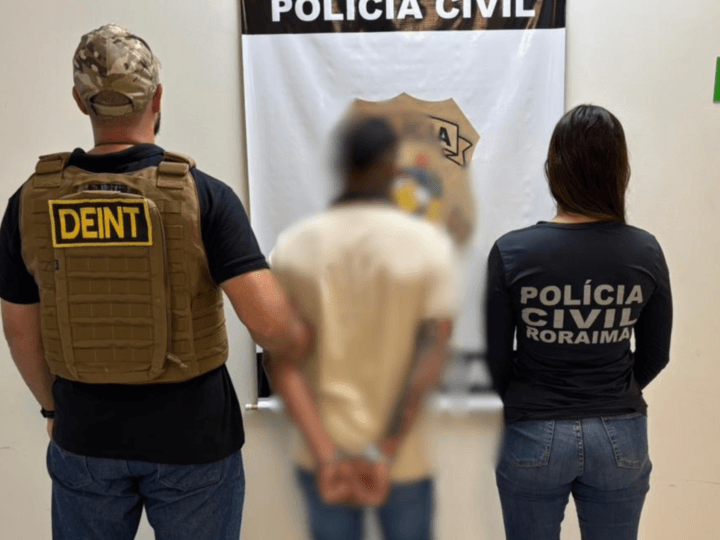 Homem é preso em Boa Vista por estupro e ameaças à ex-companheira