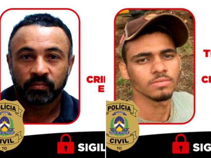 Justiça nega pedido de interrogatório virtual a pai e filho foragidos por homicídio em Tocantins