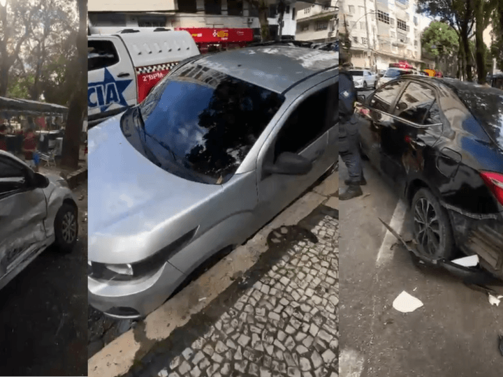 Acidente em Belém: Motorista Suspeito de Dirigir Sob Efeitos de Álcool Colide com Veículos Estacionados