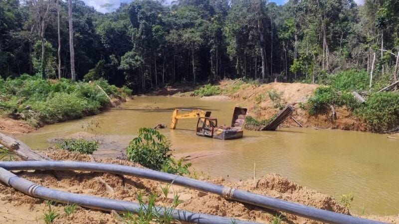 Operação da PF Desmantela Estrutura de Garimpo Ilegal em Rondônia