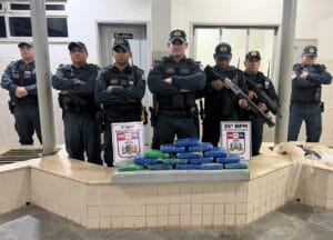 Polícia Militar Apreende Skank em Caixote Abandonado em Santarém