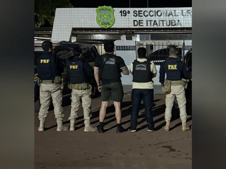 Foragido por tráfico de drogas é capturado em Itaituba por operação da PRF e PF