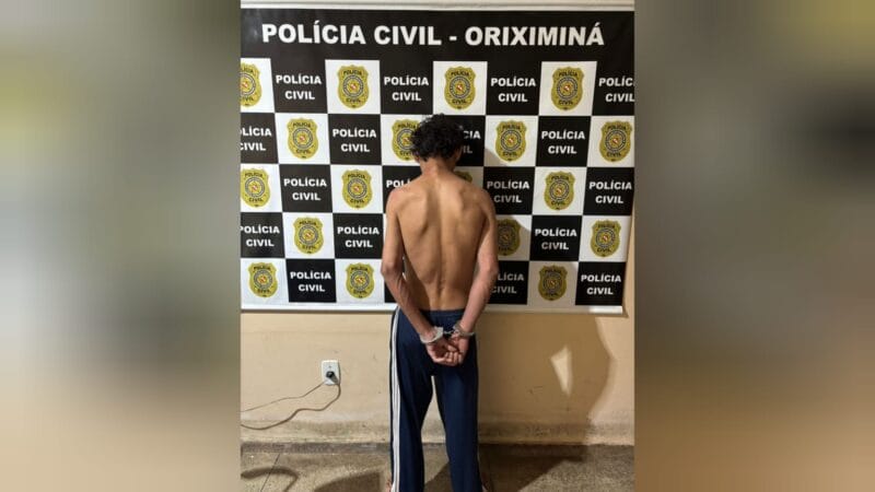 Homem Conhecido como ‘Boi’ é Detido em Oriximiná por Furto em Estabelecimento Comercial