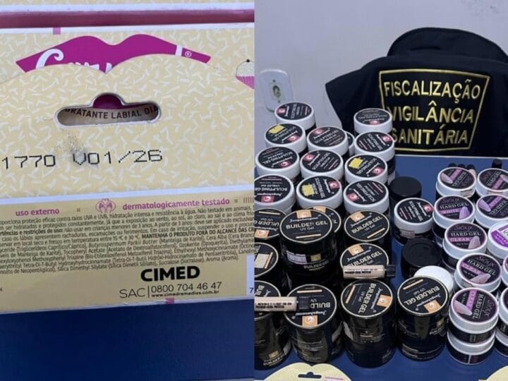 Operação da Vigilância Sanitária em Santarém Apreende Cosméticos Irregulares