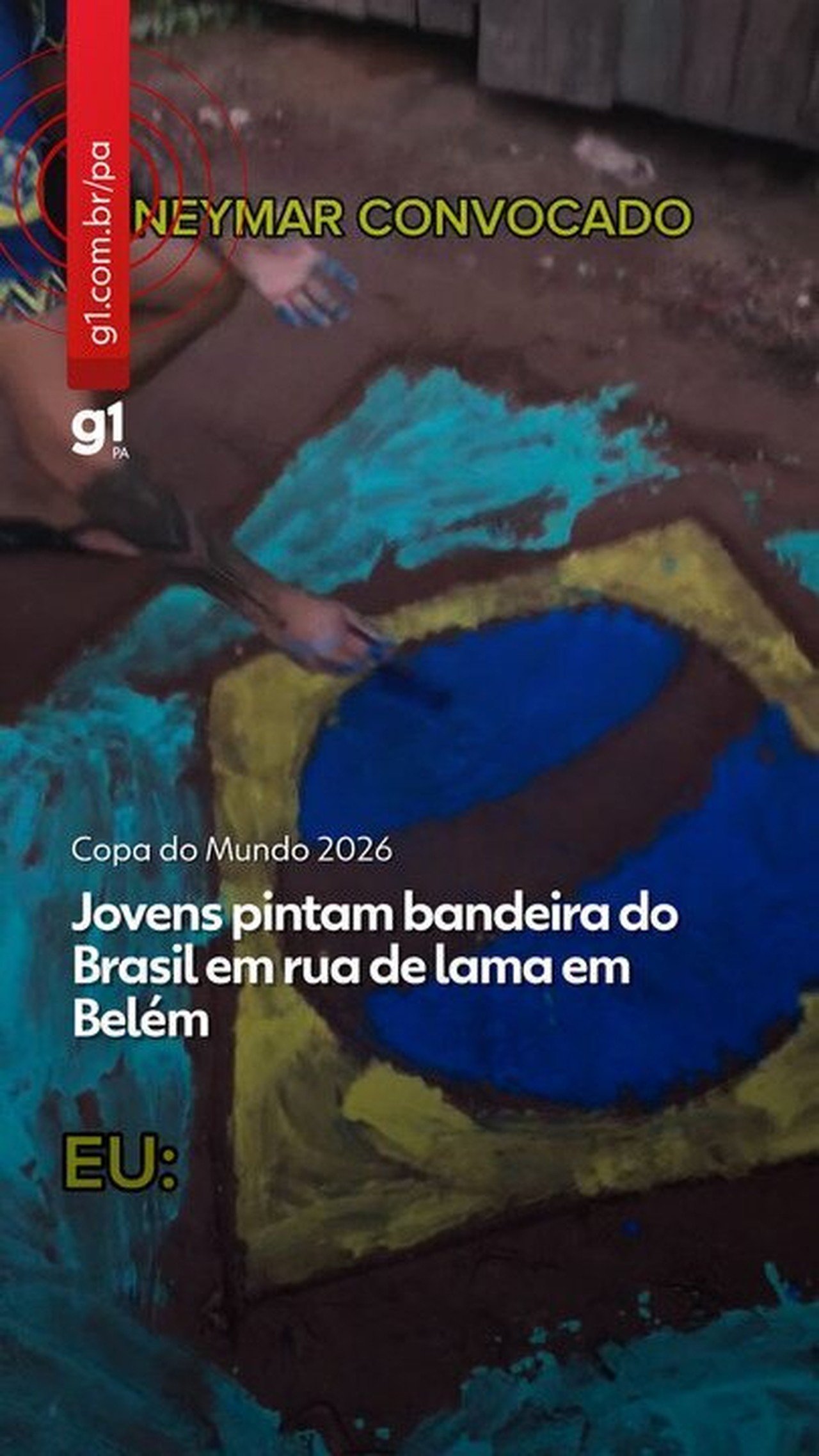 Jovens de Belém Transformam Lama em Arte e Crítica Social na Copa do Mundo 2026
