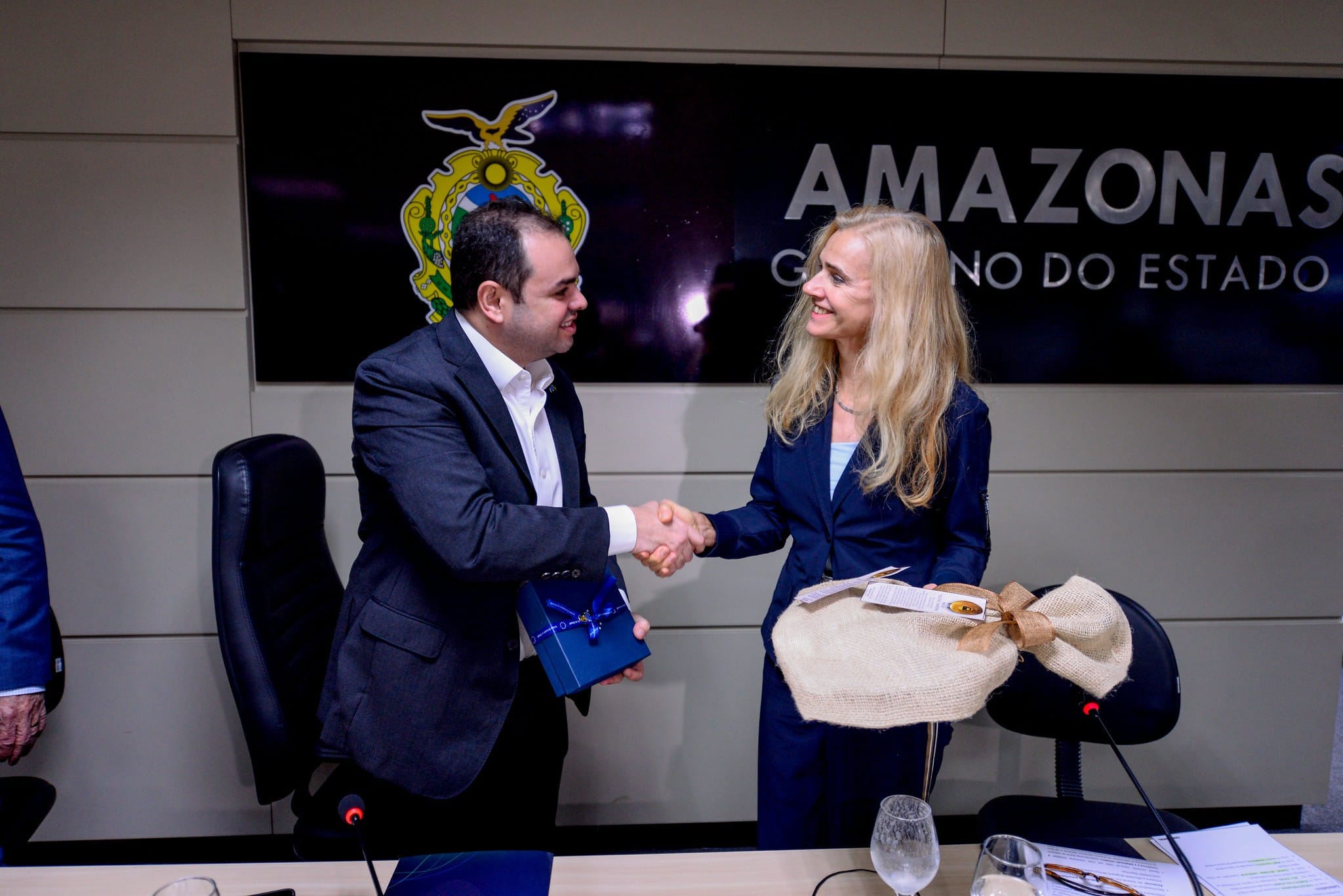 Diálogo entre Governo do Amazonas e Embaixadores da União Europeia Foca em Desenvolvimento Sustentável