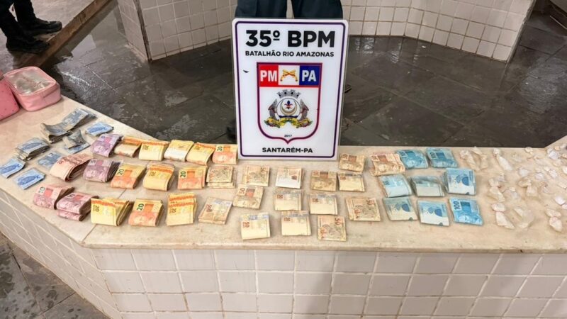 Operação da PM em Mojuí dos Campos resulta em apreensão de drogas e prisão de suspeitos